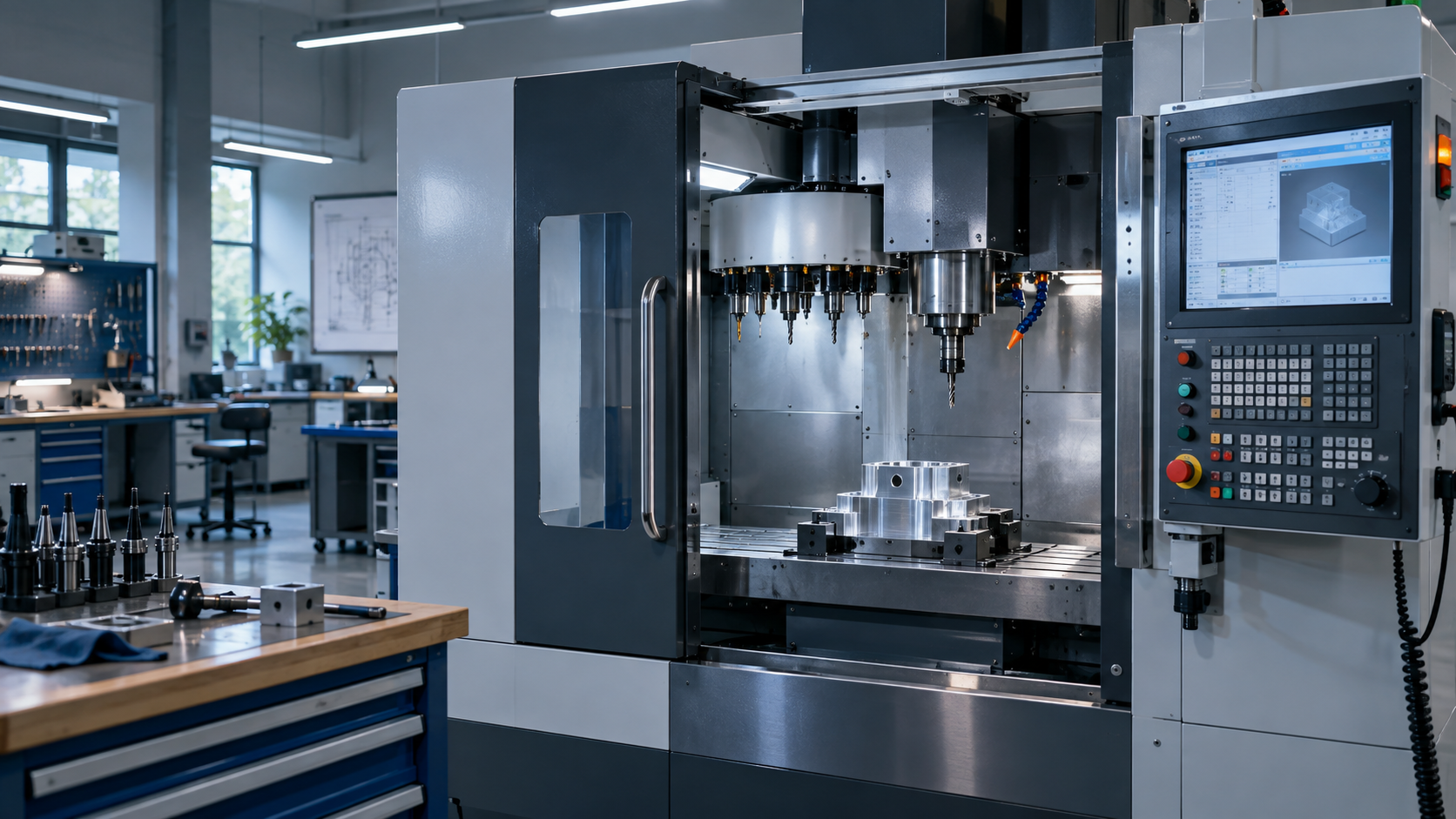 เครื่อง CNC สำหรับการเรียนรู้และฝึกปฏิบัติ